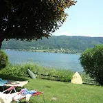 Anja Seeblickappartement Haus Haensel U Gretel Am Ossiacher See, Hallenbad, Skiarena Gerlitzen 아파트 슈타인도르프암오시아쳐시