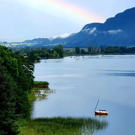 Anja Seeblickappartement Haus Haensel U Gretel Am Ossiacher Mit Direktem Seezugang, Hallenbad Steindorf am Ossiacher See