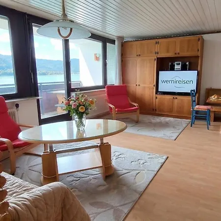 Anja Seeblickappartement Haus Haensel U Gretel Am Ossiacher See, Hallenbad, Skiarena Gerlitzen