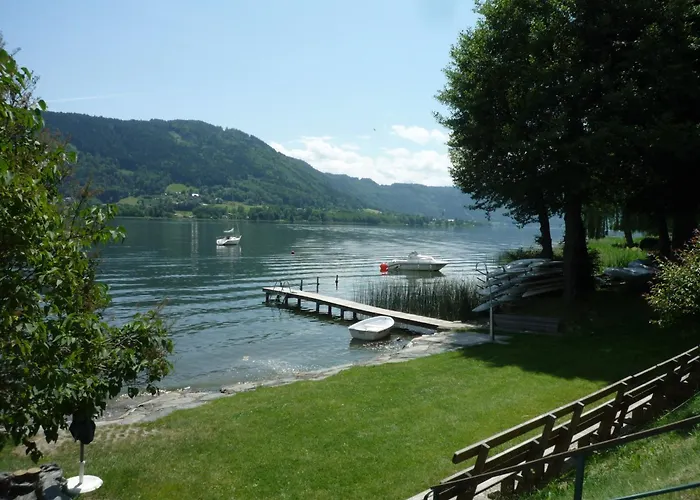 Anja Seeblickappartement Haus Haensel U Gretel Am Ossiacher See, Hallenbad, Skiarena Gerlitzen