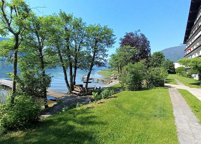 Anja Seeblickappartement Haus Haensel U Gretel Am Ossiacher See, Hallenbad, Skiarena Gerlitzen Apartamento Steindorf am Ossiacher See