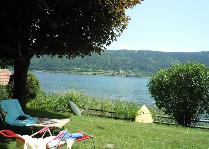Anja Seeblickappartement Haus Haensel U Gretel Am Ossiacher See, Hallenbad, Skiarena Gerlitzen Apartamento Steindorf am Ossiacher See