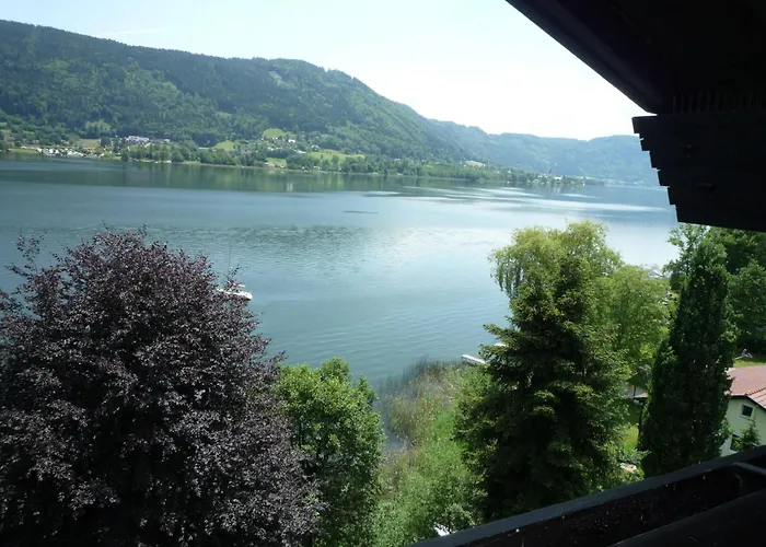 Anja Seeblickappartement Haus Haensel U Gretel Am Ossiacher See, Hallenbad, Skiarena Gerlitzen Apartamento